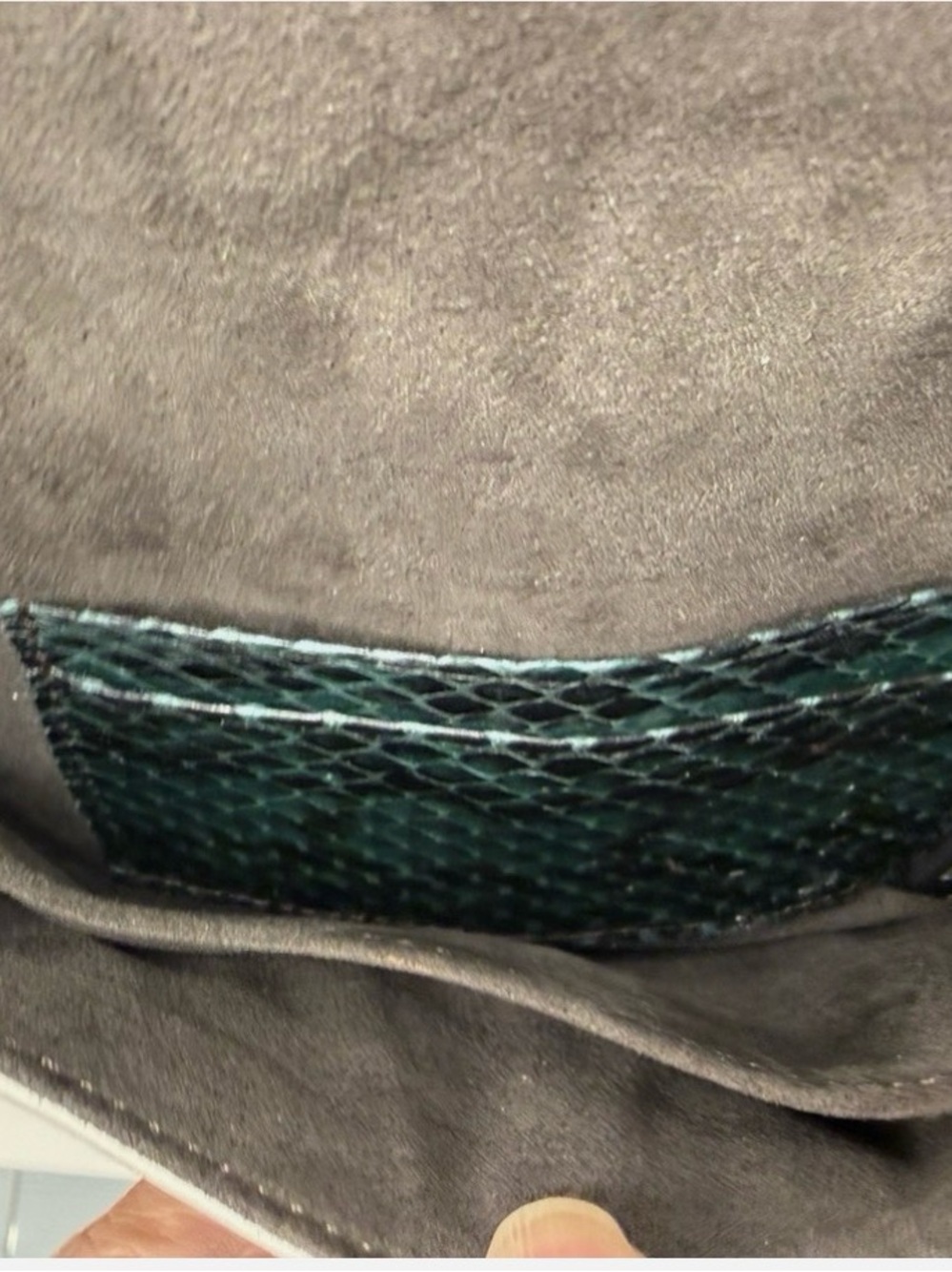 Fendi Microwave Baguette Multicolor Python Crossbody Bag only listing worldwide - Picture 15 of 15